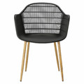 Chair Becker, black/natural