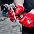General Handling Gloves PVC Size L, red