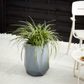 Verve Plant Pot 25 cm, geometric, outdoor, light grey
