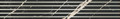 Decorative Tile Trim Nella Arte 44.8 x 7.1 cm, black, 1pc