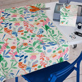 KUNGSLJUSMAL Pre-cut fabric, multicolour/bird floral pattern, 150x300 cm