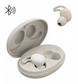 Hama Spirit Calm True Wireless Sleep/Podcast Earbuds, White/Grey
