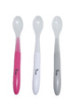 Bo Jungle B-Soft Spoon Set 3-pack, taupe/white/pink