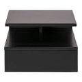 Bedside Table Nightstand Ashlan, dark grey