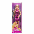 Barbie Fashionistas Doll #230 in Metallic Pink Minidress HYT88 3+