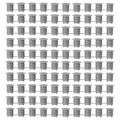 KOMPLEMENT Cover cap, dark grey, 100 pack