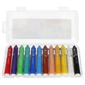 Starpak Twist Up Silky Crayons 12 Colours