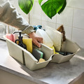 SORTERA Insert with compartments, beige, 38x45x14 cm