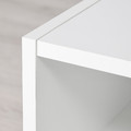 BRUKSVARA Side table, white, 61x30 cm