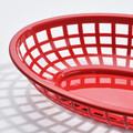 GRILLTIDER Serving basket, bright red