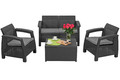 Outdoor Furniture Set CORFU BOX, graphite