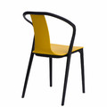 Chair Bella, black/yellow