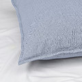 BERGPALM Pillowcase, blue/striped, 50x60 cm