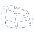 SKARPÖ Armchair, outdoor, beige