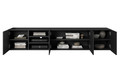 Wall-mounted TV Cabinet Asha 200 cm, matt black