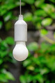 LED Lamp, battery-operated, grey