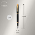Parker Gift Set IM Black GT - Fountain Pen & Ballpoint Pen