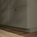 HAVSTORP Plinth, brown-beige, 220x8 cm