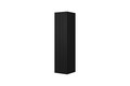 Bathroom Wall-mounted High Cabinet MDF Nicole 140cm, matt black