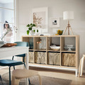 KALLAX Underframe, white, 146x39x18 cm