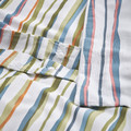 SUMPGRÖE Duvet cover and pillowcase, multicolour/striped, 150x200/50x60 cm