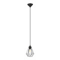GoodHome Pendant Lamp Smertrio E27 17.5cm, black