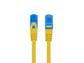 Lanberg Patchcord Cable Cat.6a S/FTP CCA 1.5m, yellow