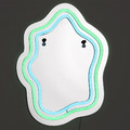 Modern LED Mirror with Neon Effect