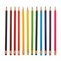 Astra Coloured Pencils with Rubber 12 Colours
