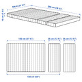 VIMSIG Foam mattress for extendable bed, 80x200 cm