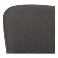 Upholstered Chair Cloe, dark grey/chrome