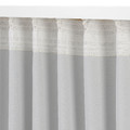 PRAKTRÖLLIKA Room darkening curtains, 1 pair, beige, 145x300 cm