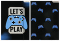 Document File Folder with Elastic Band A4 1pc Gamepad, assorted patterns
