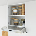 ENHET Wall cb w 1 shelf, white, 60x30x60 cm