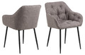 Dining Chair Brooke, light grey