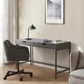 ALEX Desk, dark grey, 132x58 cm
