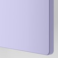 SMÅSTAD / PLATSA Storage combination, white/lilac, 240x42x181 cm