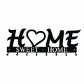 Wall Hanger Home Sweet Home, black