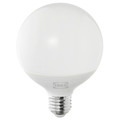 SOLHETTA LED bulb E27 1055 lumen, dimmable/globe opal white, 95 mm
