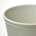 KÖRSBÄRSBJÖRK Plant pot, light grey/beige, 32 cm