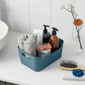 UPPDATERA Box, grey-blue, 24x17 cm