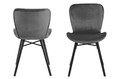 Chair Batilda VIC, dark grey