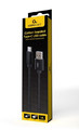 Gembird USB-A USB-C cable braid 1.8m, black