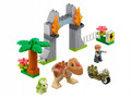 LEGO DUPLO T. rex and Triceratops Dinosaur Breakout 2+