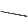 STENSTA Plinth, dark brown ash effect, 220x8 cm