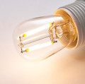 LUNNOM LED sign bulb E14 100 lumen, clear
