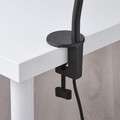 SAMBORD Desk lamp, black/white