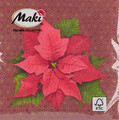 Christmas Paper Napkins, 33x33 cm, Pack of 20