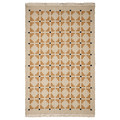 TELEGRAFLINJE Rug, flatwoven, yellow-beige, 170x240 cm