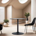 Table Hvar 80cm, black